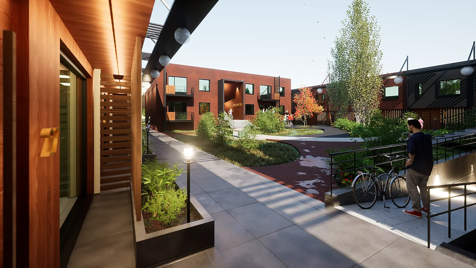 Linnuse Kodud sisehoov