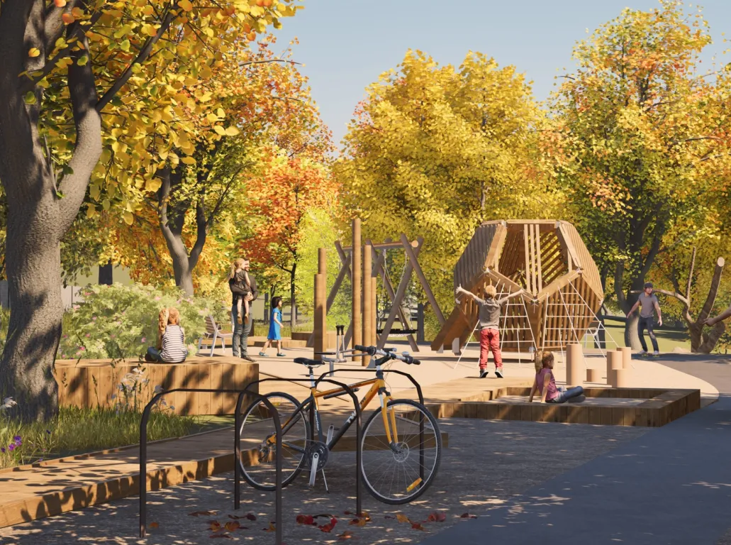 Mänguväljaku detail